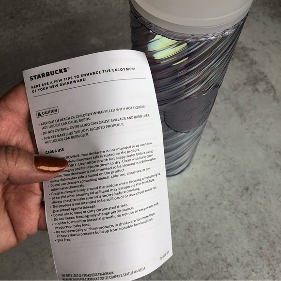 Starbucks Holiday 2022 Iridescent Tumbler 16 Ounce - Picture 7 of 10